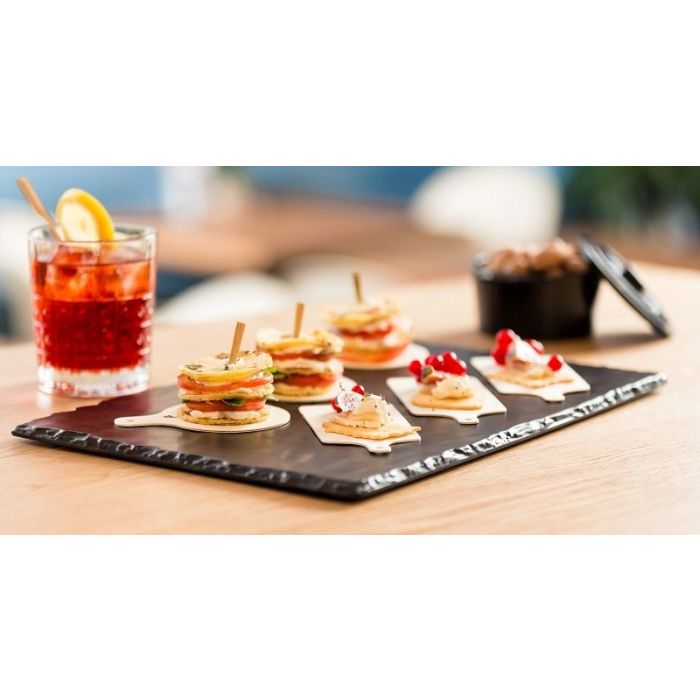FINGERFOOD - mini deska drewniana 6x10cm op. 24 sztuk