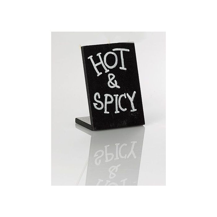 MINI blackboard, standing 7.5 x 5 cm chalk marker included, 12 pieces