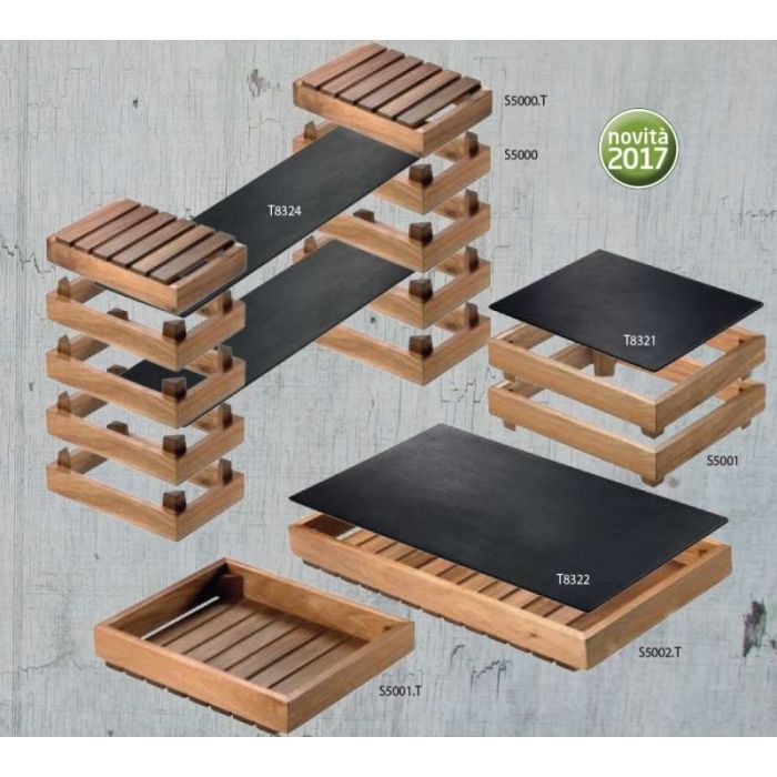 PB0 moduł zamknięty, akacja 30x19,5x6 cena za 1 moduł