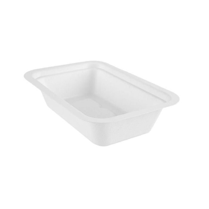 Series 3" sugar cane box 500ml VEGWARE 190x130x45mm, biodegradable, 50 pieces"