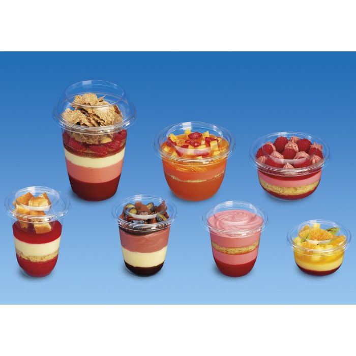 Dessert container DELI - cup dia 76, 200 ml, 50 pieces