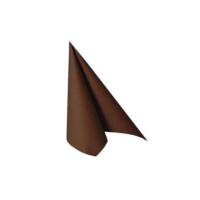 Napkins 25x25 RC brown 1/4 pack, 20 pcs
