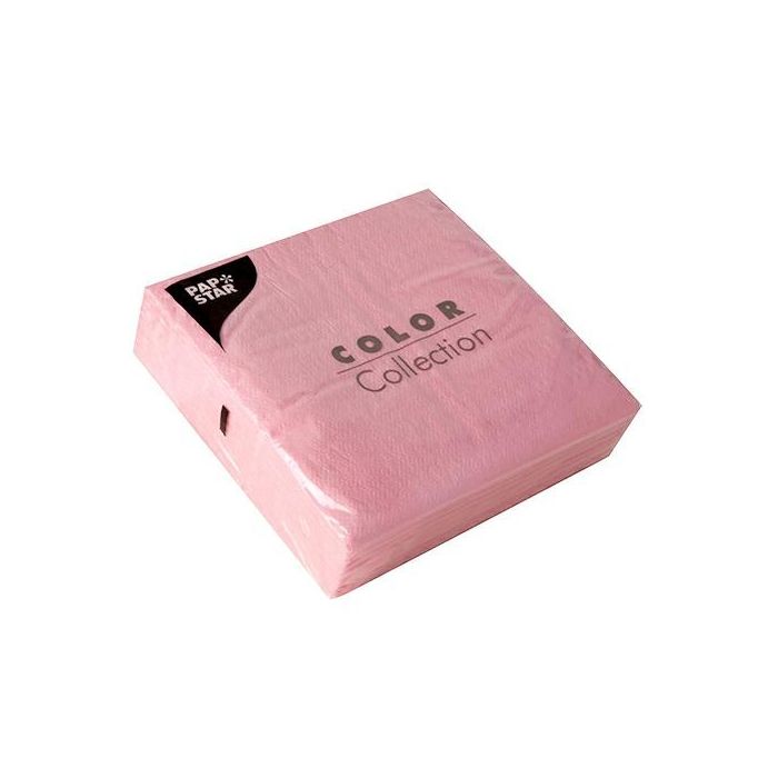 Napkins 33x33 1W 1/4 BUFFET pink 100pcs (k/12)