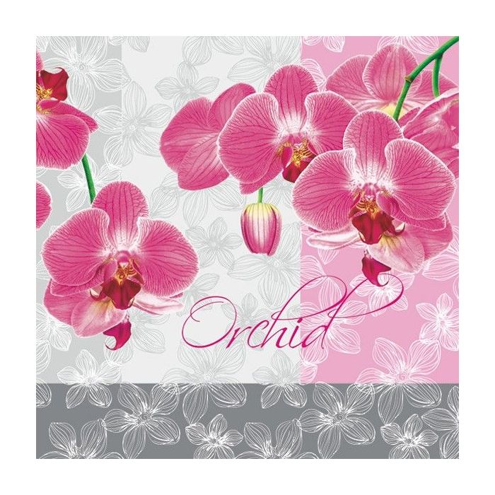 Napkins 33x33 MAKI GENERAL 0100 01 Romantic Orchid, 20 pcs