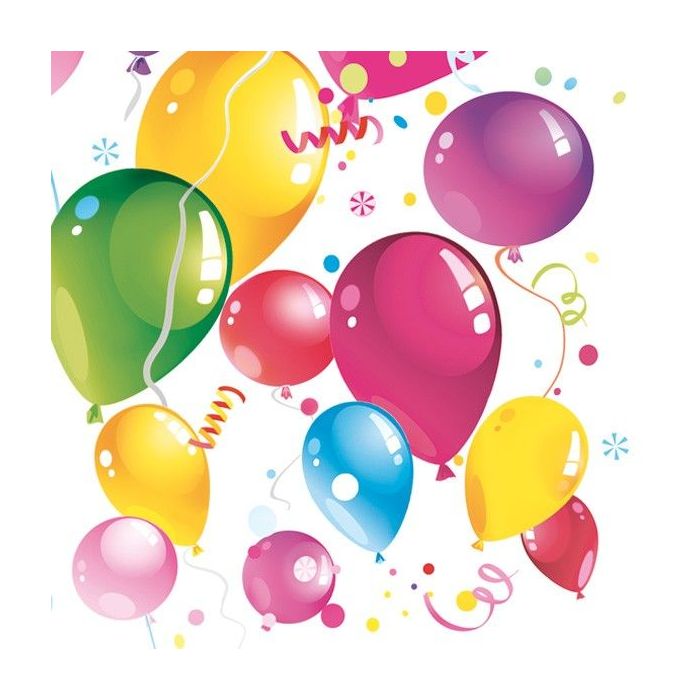 Napkins 33x33 MAKI GENERAL 0286 01 Party Balloons, 20 pieces