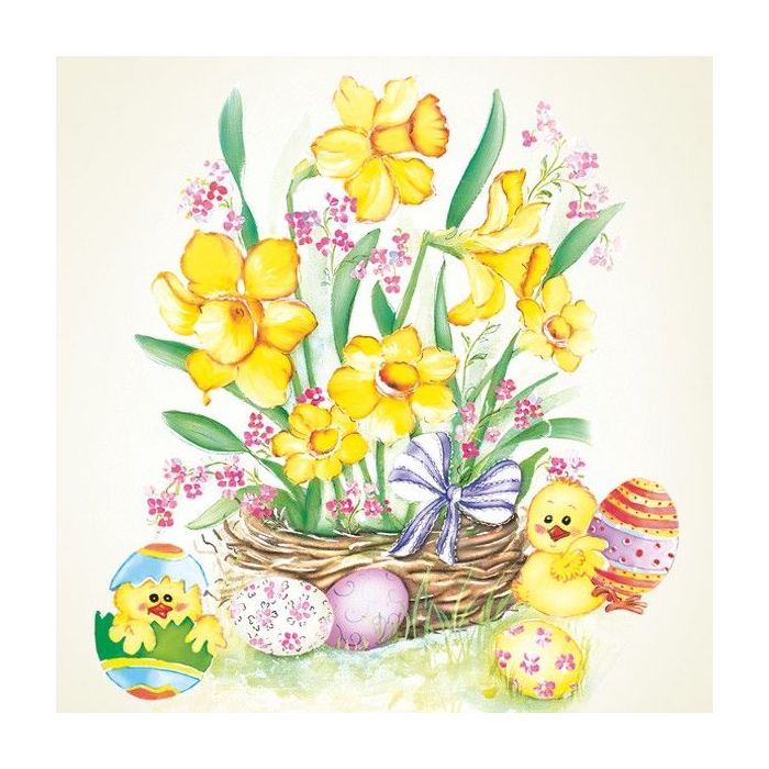 Serwetki 33x33 MAKI WIELKANOC 0081 01 op. 20 sztuk