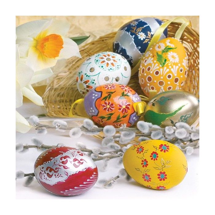Napkins 33x33 MAKI EASTER 0087 01, 20 pieces