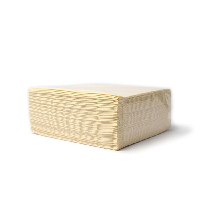 Serwetki 40x40cm fizelina, krem szampan AIRLAID-CLARiNA op. 50 sztuk