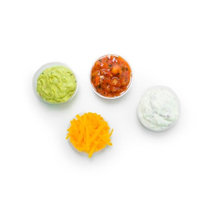 Sosjerka, pojemnik 90ml PLA śr.70xh41mm VEGWARE, biodegradowalna op. 100 sztuk