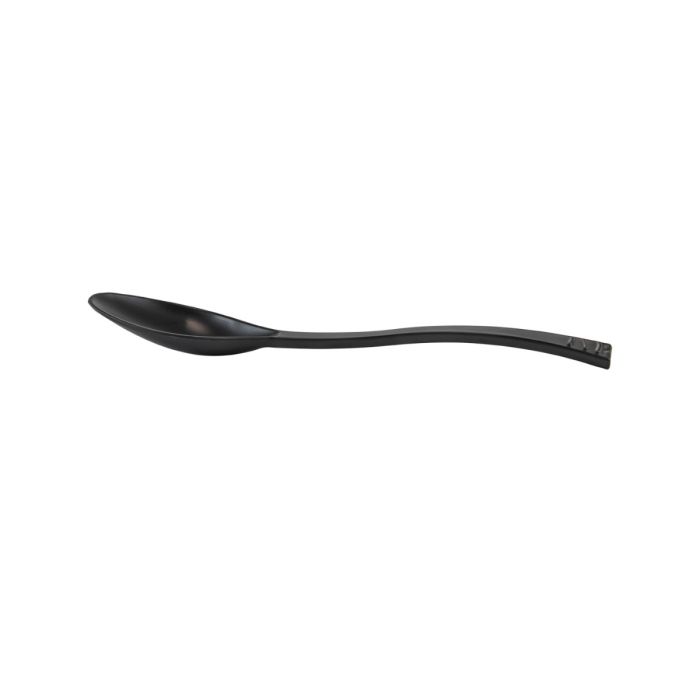 WAVE spoon black 40pcs. (k/30) reusable