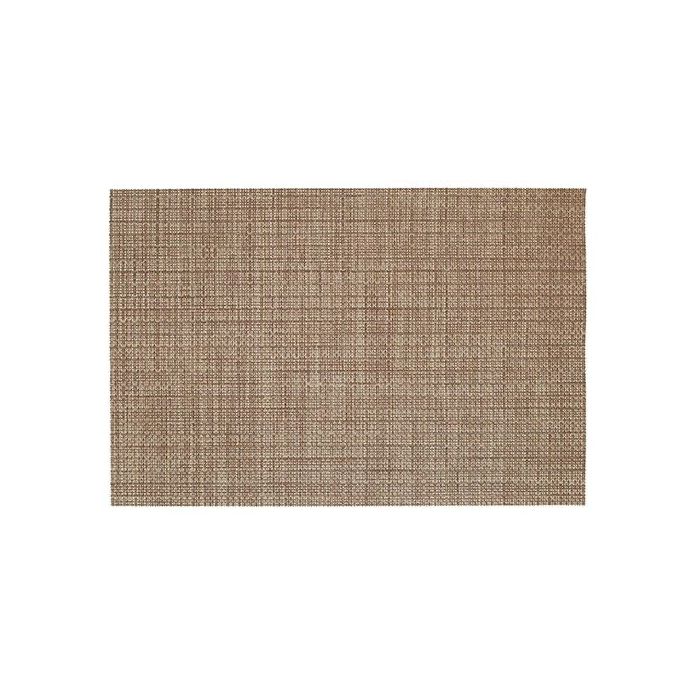 Table pads Savana 30x45cm beige PP reusable, 12 pieces