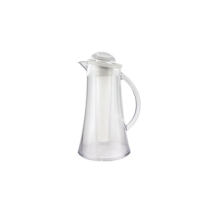 Jug with lid and cooler, 2 l, PC, 1 pc. (k/6)