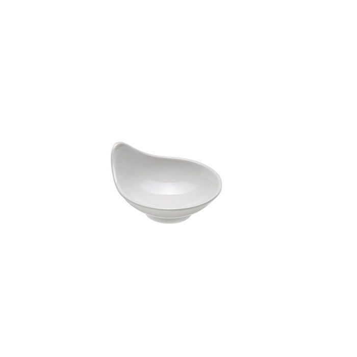 FINGERFOOD - miseczka DROP2 biała 10x9x5 cm z melaminy