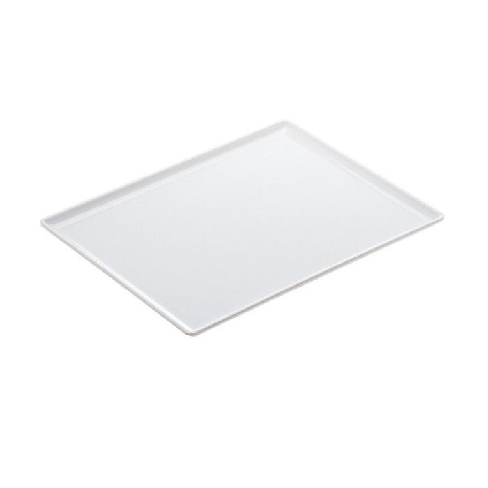 Taca Linea Snow z melaminy GN1/4 biała