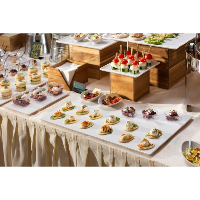 Linea Avenue melamine tray GN1/1 white