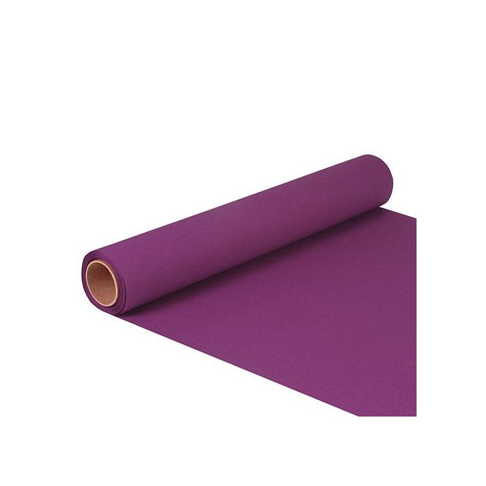 Table runner in roll 5m/40cm violet Royal Collection, tissue paper