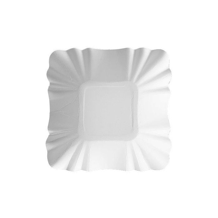 Tacka papierowa 9x9cm BIAŁA h.3 cm TnG op. 500 sztuk