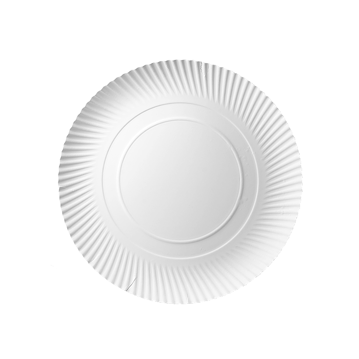 Talerz do pizzy papierowy TnG biały 32 cm gramatura 320g, cena za 100 sztuk