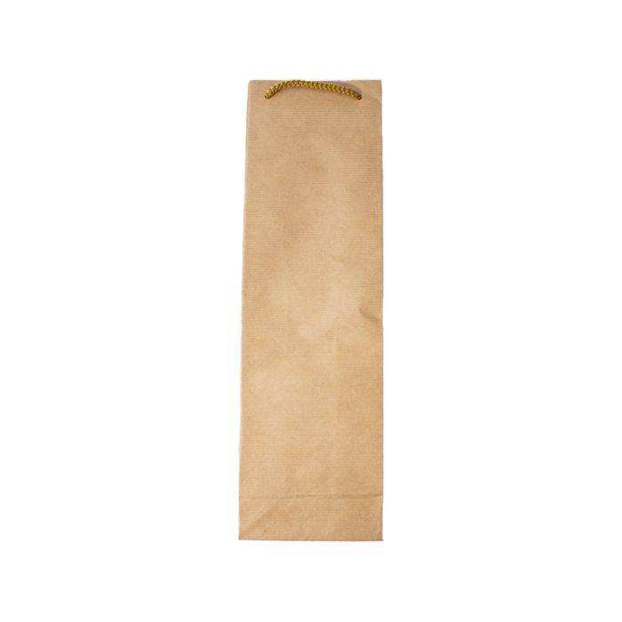 Torebka ozdobna KRAFT butelka 90x370x80 op. 10 sztuk