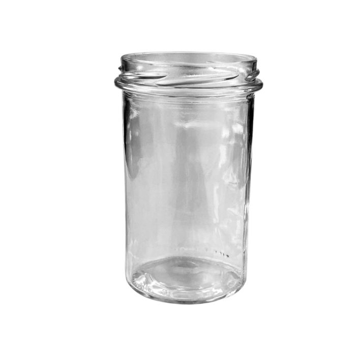 Glass jar diameter 82mm 545ml PALETA sale only for full pallets 2197 pcs.