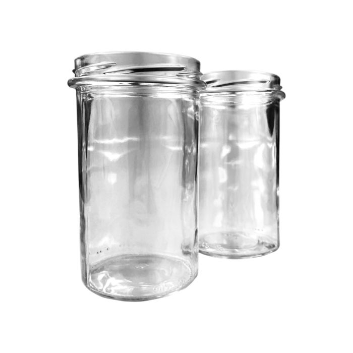 Glass jar diameter 82mm 545ml PALETA sale only for full pallets 2197 pcs.