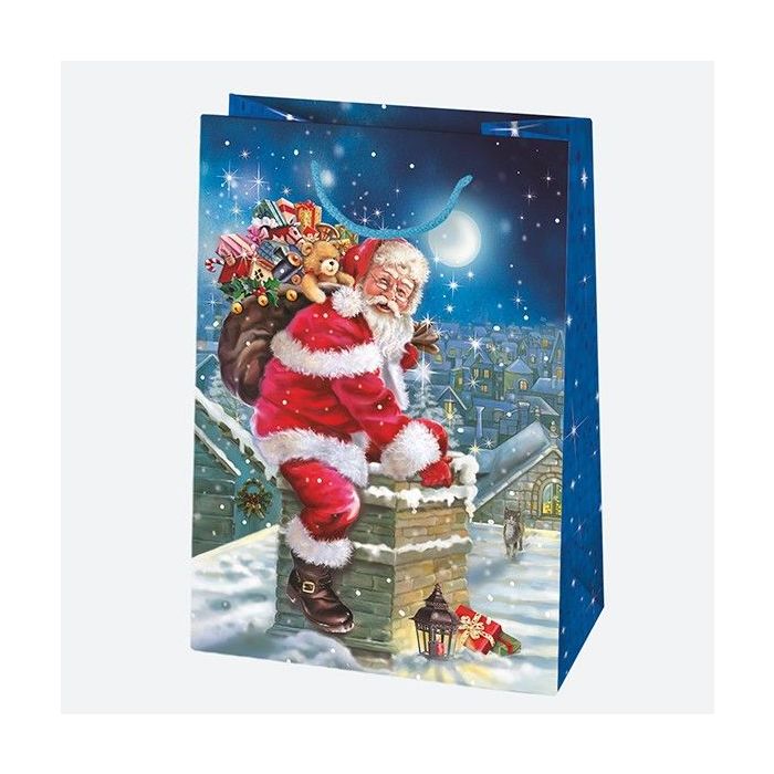 Decorative bags T9 set no. 23 Christmas 29/40cm, 10 pieces