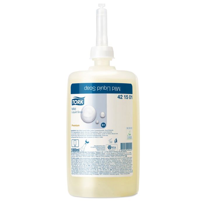 TORK Liquid Soap Mildly Scented S1 6x1L - scented hand soap