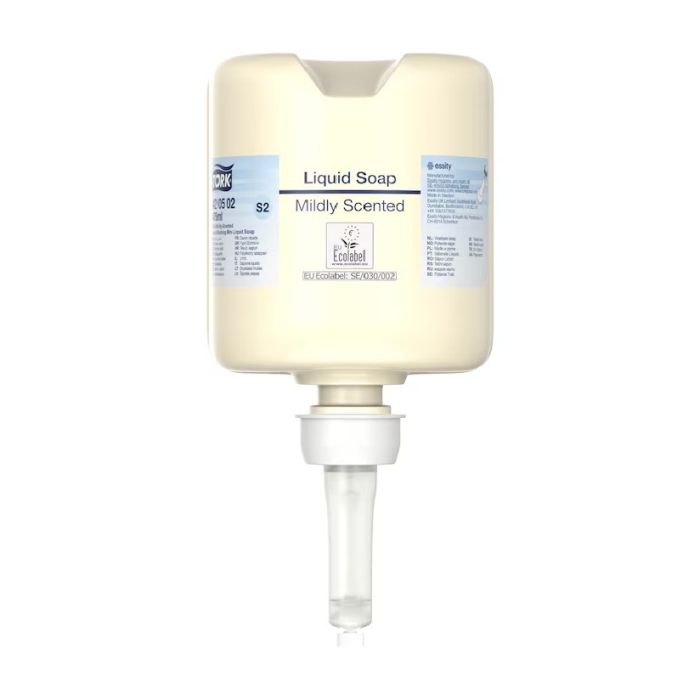 TORK Liquid Soap Mildly Scented S2 8x475ml - scented liquid soap