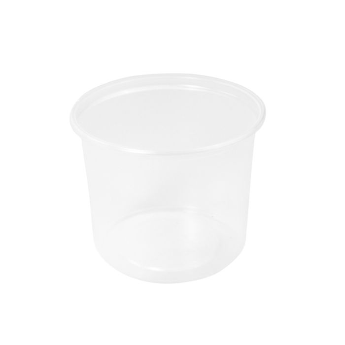 O-BOX pojemnik okrągły PP 400ml op.100sz t. (k/10) TUS400