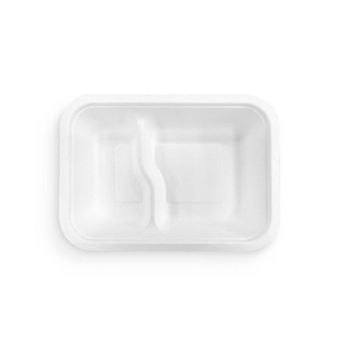 Seria "5" pojemnik z trzciny cukr.1000ml 250x180x40mm, op.50szt. (k/12) dwudzielny