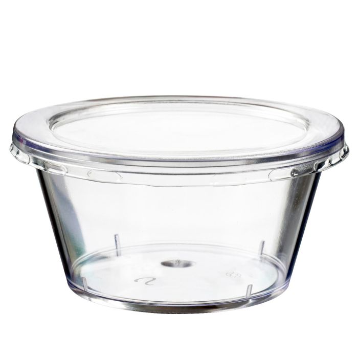 FINGERFOOD PS T lid, AUTHENTIK, diameter 10, 8 mm, pack of 500 (per 1) PET