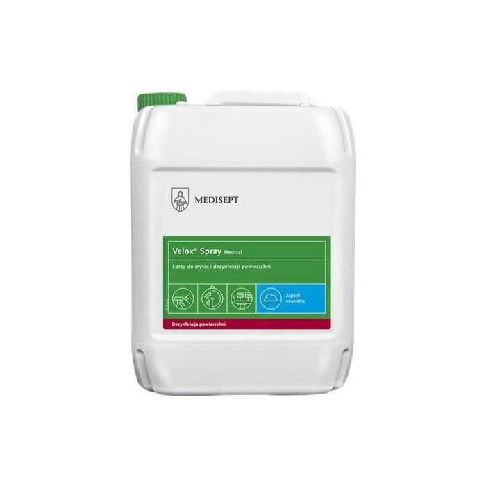 MEDISEPT Velox Spray Neutral 5L -surface cleaner and desinfectant spray
