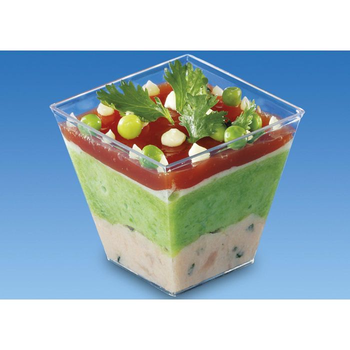 FINGERFOOD PS T cup 200ml VERINE 50pcs (k/20) 70x70x69mm, reusable