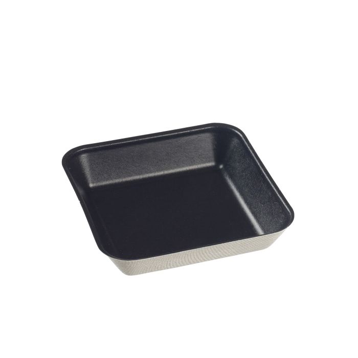Kanopee black sushi tray 100x100x20 mm 50 pcs