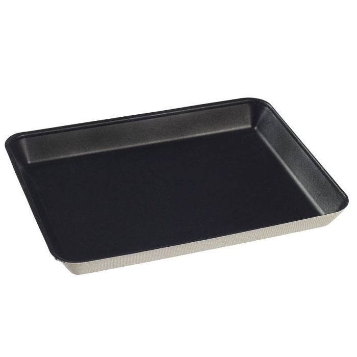 Black sugarcane sushi tray Kanopee 200x150x20 mm 50 pcs
