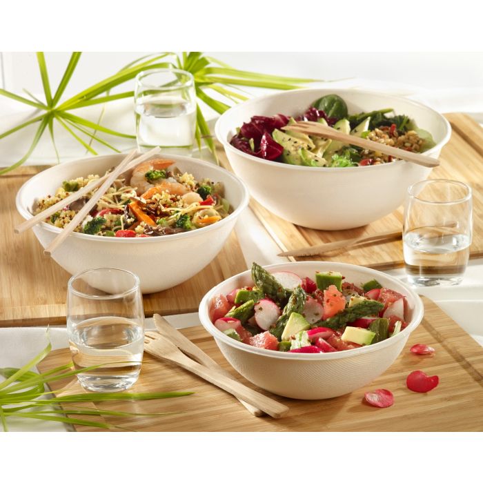 Lid PP for cane bowl, 50 pcs, dia 170mm, transparent, (k/4)