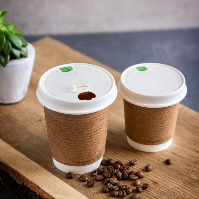 Lid 80mm PAP for cups, white, 50 pcs (c/20) 250ml