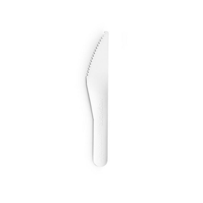Paper knife 15.75cm white, 50pcs. ( k/20)