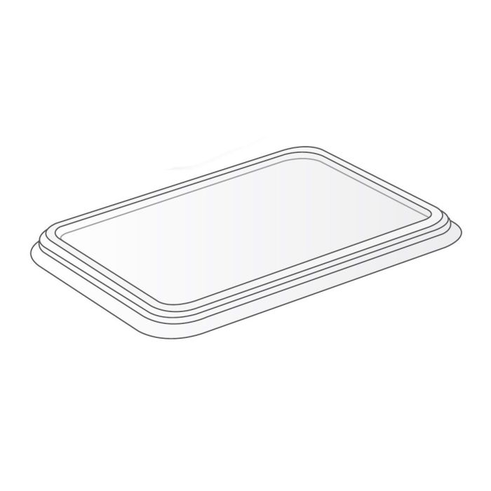 Cover for containers W1/60.... 195x148, price per package 640pcs