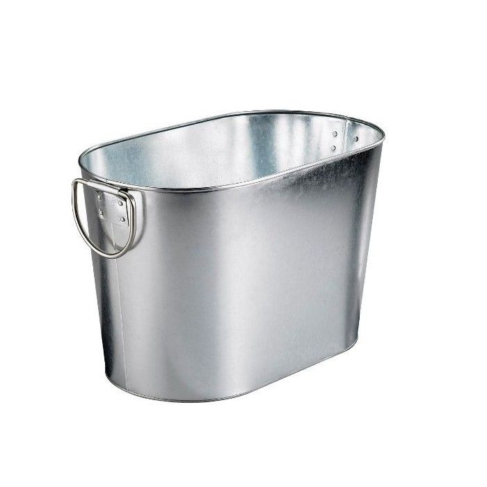 Wiadro do lodu COOLER 16L stal ocynkowana