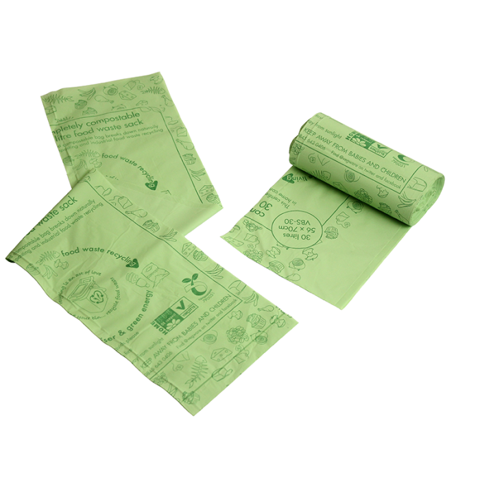 Worki na odpady 240L BIOBAGS 86x130cm biodegradowalne, rol. 10 sztuk
