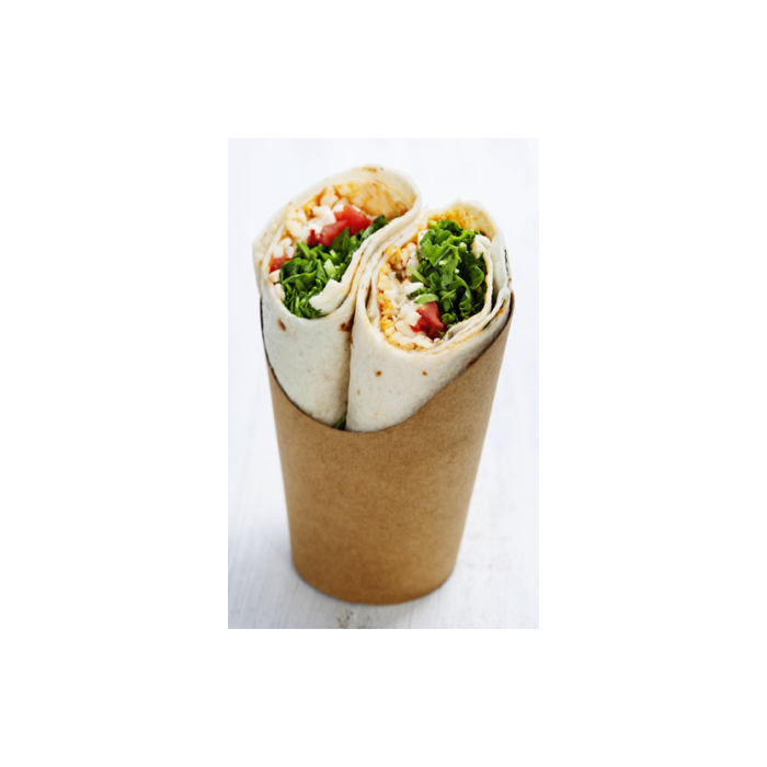 Wrap cup, tortilla 590ml high KRAFT h.160x diameter 60mm op. 50 pcs.