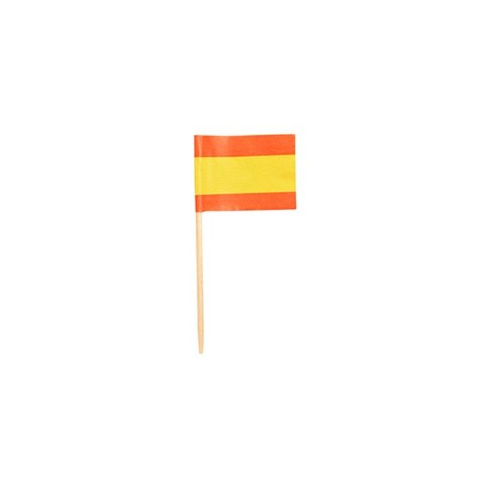 Banquet toothpicks Spanish flag Party 8cm, 500 pieces