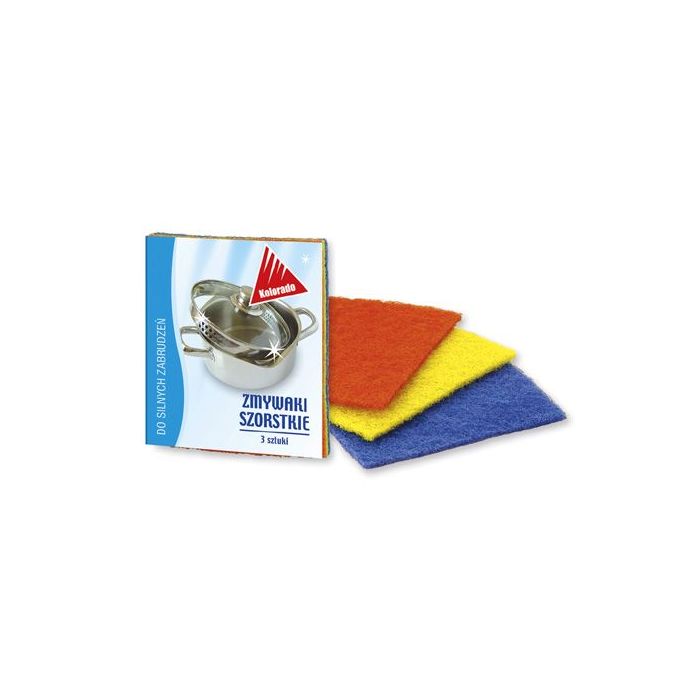 Rough scourer, pack of 3