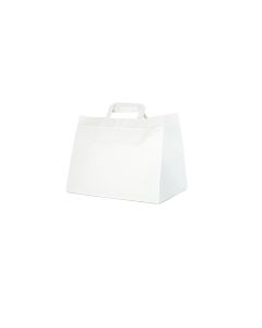 Torba klockowa biała 320/220/245 z uchem płaskim
