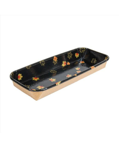 Sushi Box 1 G tacka czarna 22x9x2,4cm op.50szt. (k/12) OP-02