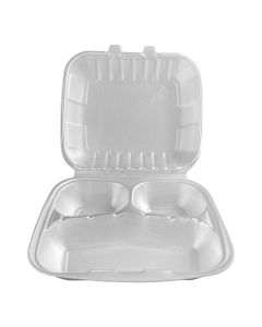 MENUBOX XPS HP4/3 op.160szt. (k/3) white, HUHTAMAKI