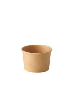 Pojemnik na sos papierowy 45ml KRAFT średnica 60mm op. 50 sztuk