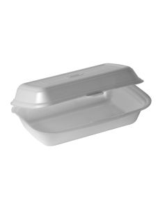 Polystyrene foam container HP3 1/2 lunch Q Pack Klaipeda, 125 pieces