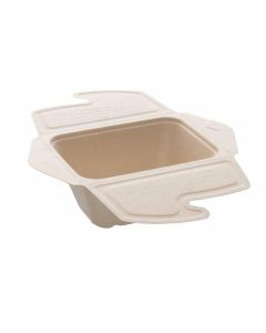 BePulp Meal Box To Go 750ml, 100pcs. (k/2) 17x13x7cm, Sabert